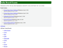 Tablet Screenshot of boardexamindia.com